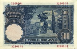 500 Pesetas ESPAGNE  1951 P.142a pr.NEUF