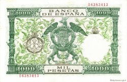 1000 Pesetas SPANIEN  1957 P.149a SS