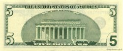 5 Dollars UNITED STATES OF AMERICA  1999 P.505 UNC