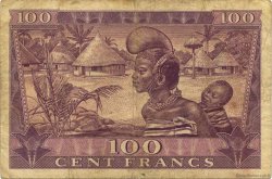 100 Francs GUINEA  1958 P.07 MB