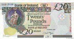 20 Pounds NORTHERN IRELAND  2005 P.080v FDC