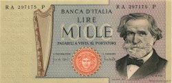 1000 Lire ITALY  1969 P.101a UNC