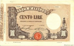 100 Lire ITALIE  1922 P.039f TTB+