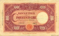 500 Lire ITALIA  1946 P.070d BC