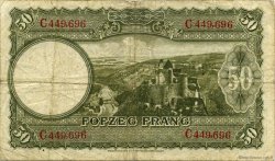 50 Francs LUSSEMBURGO  1944 P.46a MB