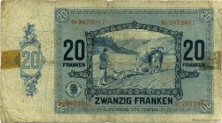 20 Francs LUXEMBURG  1929 P.37a SGE