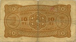 10 Kroner NORVÈGE  1940 P.08c BC