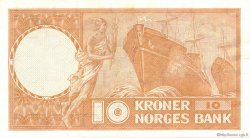 10 Kroner NORWAY  1970 P.31e AU