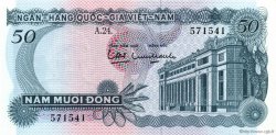 50 Dong SOUTH VIETNAM  1969 P.25a XF+