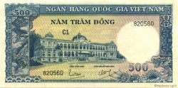 500 Dong SOUTH VIETNAM  1962 P.06Aa XF