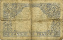 5 Francs BLEU FRANCIA  1915 F.02.26 RC