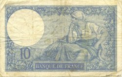 10 Francs MINERVE FRANCE  1931 F.06.15 VF-