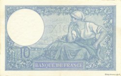 10 Francs MINERVE modifié FRANKREICH  1939 F.07.04 SS to VZ