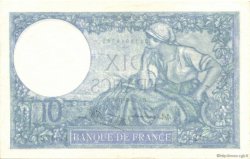 10 Francs MINERVE modifié FRANCIA  1941 F.07.29 SPL