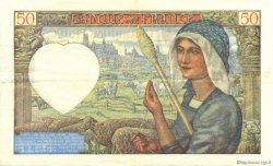 50 Francs JACQUES CŒUR FRANKREICH  1940 F.19.02 VZ