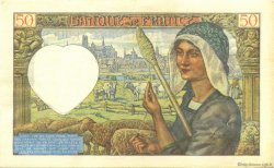 50 Francs JACQUES CŒUR FRANKREICH  1941 F.19.09 fVZ