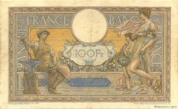 100 Francs LUC OLIVIER MERSON type modifié FRANCIA  1939 F.25.49 MBC a EBC
