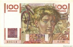 100 Francs JEUNE PAYSAN FRANCIA  1946 F.28.11 SC+