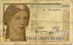 300 Francs FRANKREICH  1939 F.29.03 SGE