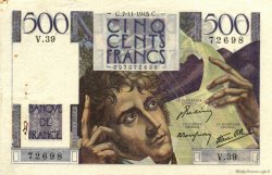 500 Francs CHATEAUBRIAND FRANCE  1945 F.34.03 VF+