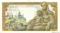 1000 Francs DÉESSE DÉMÉTER FRANCIA  1942 F.40.04 BB