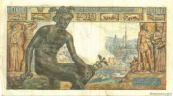 1000 Francs DÉESSE DÉMÉTER FRANKREICH  1943 F.40.15 fVZ