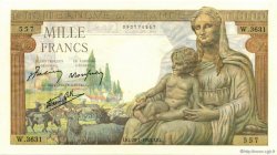 1000 Francs DÉESSE DÉMÉTER FRANCIA  1943 F.40.17 EBC+