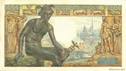 1000 Francs DÉESSE DÉMÉTER FRANKREICH  1943 F.40.23 VZ+