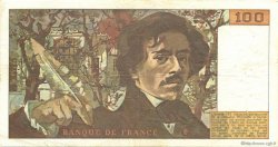 100 Francs DELACROIX FRANCE  1978 F.68.03 VF