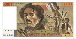 100 Francs DELACROIX modifié FRANCE  1979 F.69.02c NEUF