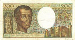 200 Francs MONTESQUIEU FRANKREICH  1981 F.70.01 fSS
