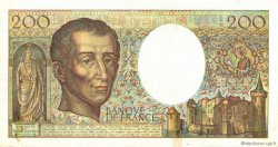200 Francs MONTESQUIEU FRANKREICH  1990 F.70.10c SS