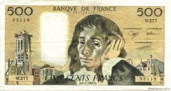 500 Francs PASCAL FRANCIA  1988 F.71.38 MBC