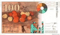 100 Francs CÉZANNE FRANCE  1997 F.74.01 AU