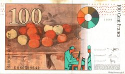100 Francs CÉZANNE FRANKREICH  1998 F.74.02 VZ+