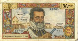 50 Nouveaux Francs HENRI IV FRANKREICH  1959 F.58.03 S