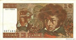 10 Francs BERLIOZ FRANKREICH  1976 F.63.17 VZ+