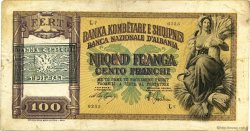 100 Franga ALBANIE  1945 P.14 TB+