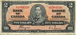 2 Dollars CANADA  1937 P.059c F
