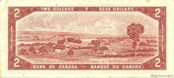 2 Dollars CANADA  1954 P.076d XF