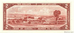 2 Dollars CANADá
  1954 P.076d FDC