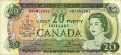20 Dollars CANADA  1969 P.089b F - VF