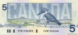 5 Dollars CANADA  1986 P.095b AU-