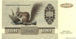 1000 Kroner DÄNEMARK  1992 P.053e fST+