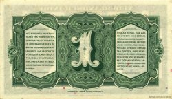 1 Gulden INDIE OLANDESI  1943 P.111a FDC