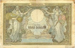 1000 Dinara YUGOSLAVIA  1931 P.029 F