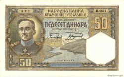 50 Dinara JUGOSLAWIEN  1931 P.028 fST+