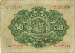 50 Pesetas ESPAGNE  1906 P.058a TB