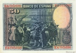 50 Pesetas ESPAÑA  1928 P.075b EBC+