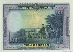 100 Pesetas ESPAGNE  1928 P.076b pr.NEUF